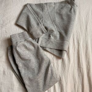Abercrombie YPB neoKNIT sweat set size S